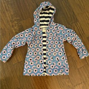 Hatley Blue and Pink Floral Jacket